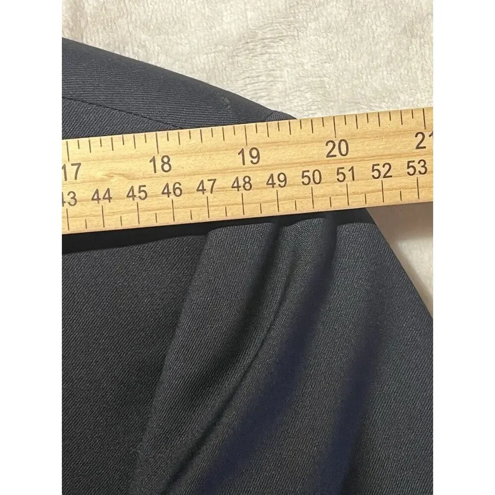 New Jos A Bank Signature 42-44L Tailored Athletic Fit Navy Blue Blazer